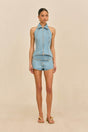 DENNY DENIM SHORT - VINTAGE BLUE