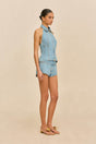 DENNY DENIM SHORT - VINTAGE BLUE