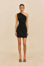 LEANNA KNIT DRESS - BLACK
