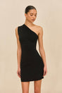 LEANNA KNIT DRESS - BLACK