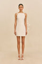 TARA DRESS - OFF WHITE