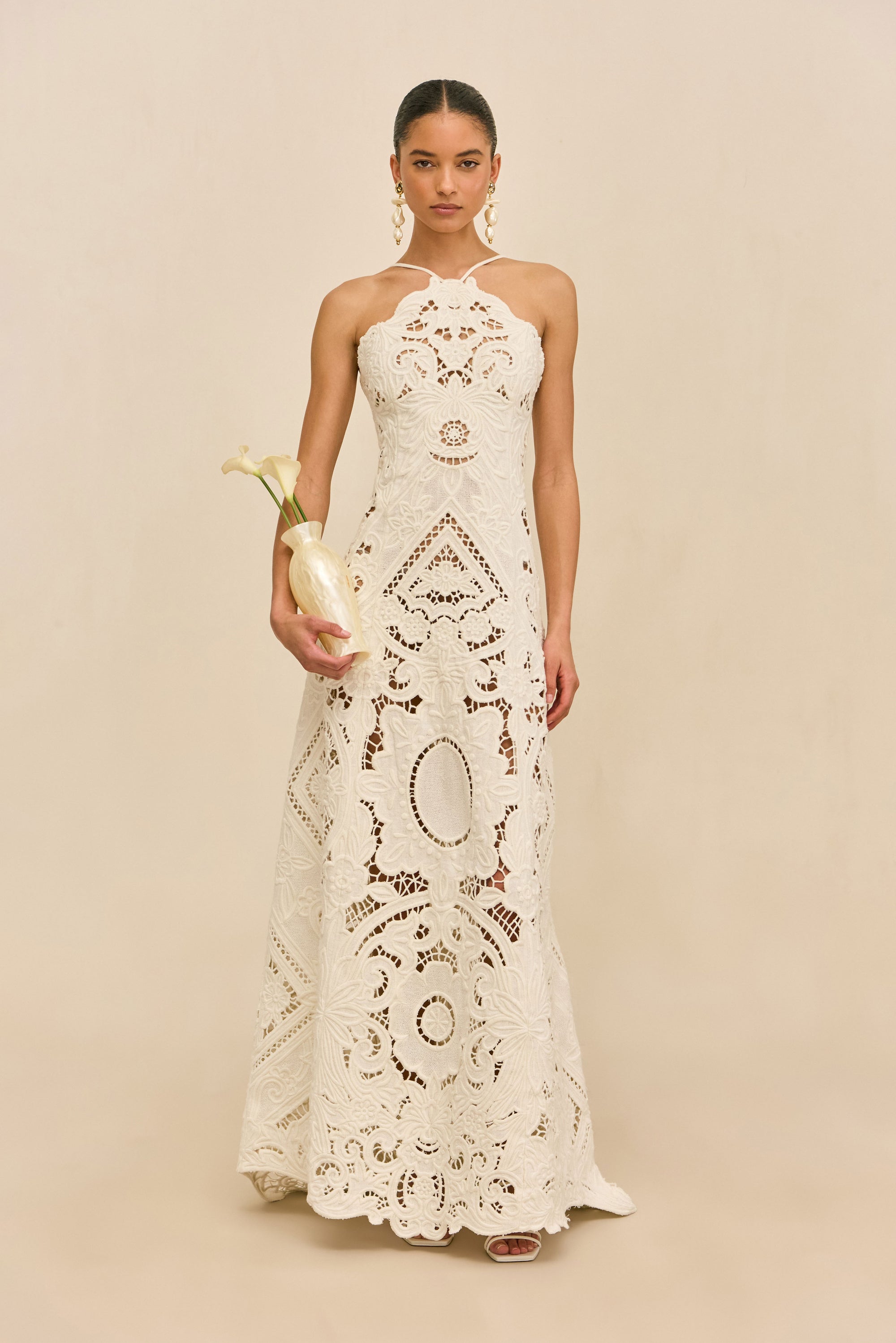 EMMY GOWN - OFF WHITE