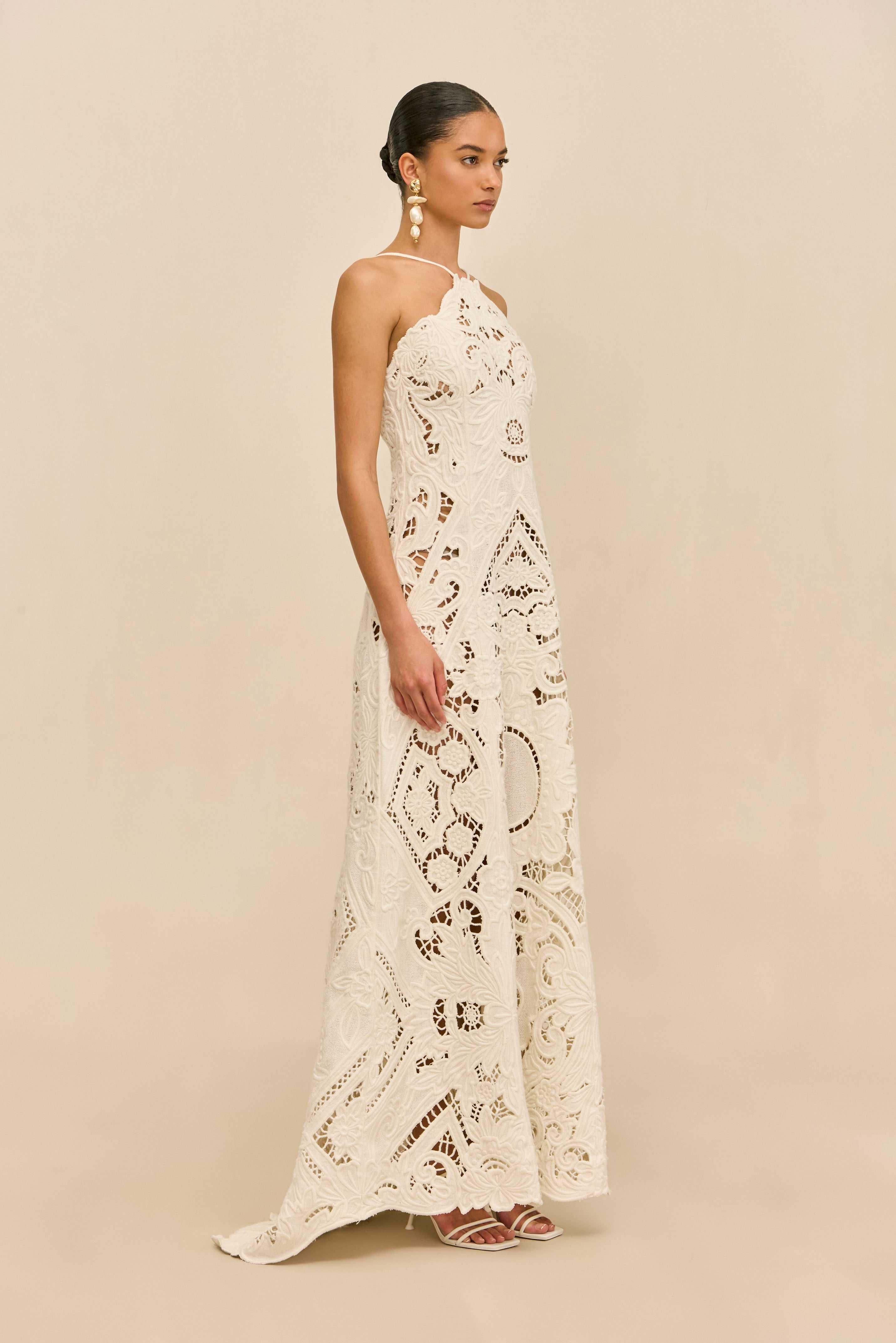EMMY GOWN - OFF WHITE