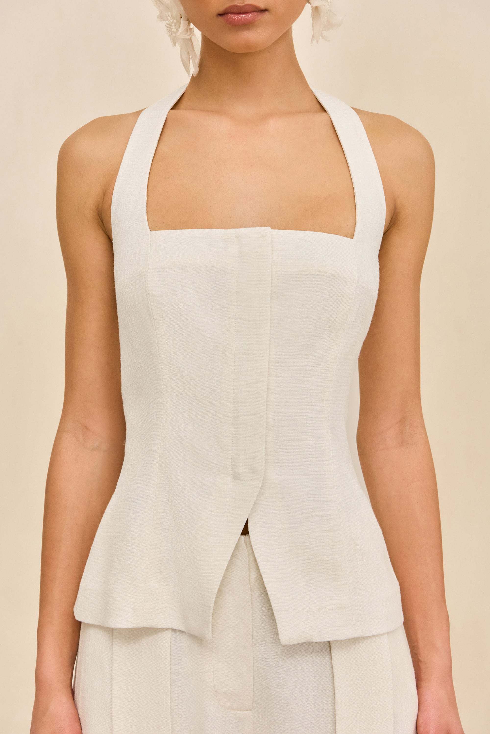 OSLO TOP - OFF WHITE