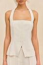 OSLO TOP - OFF WHITE
