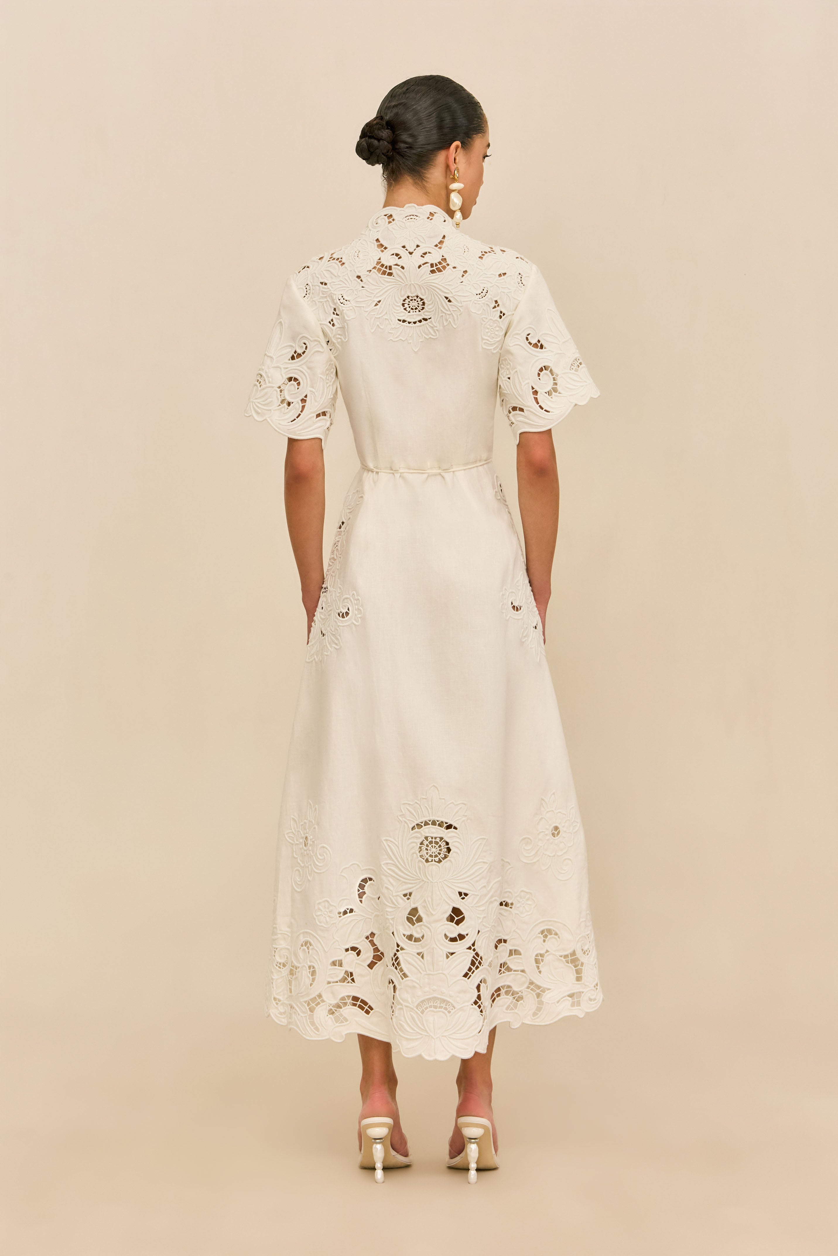JAIRAYA DRESS - OFF WHITE