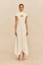 CECILY DRESS - OFF WHITE