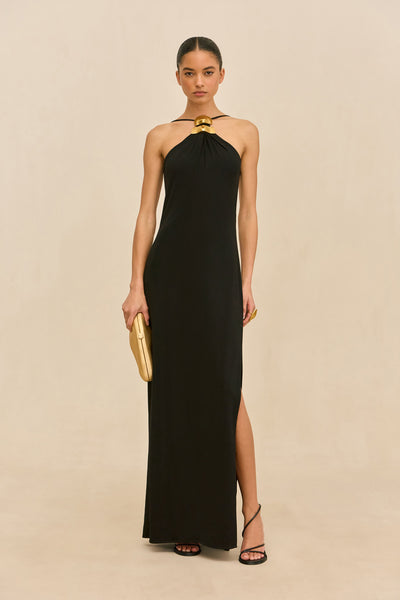 VAELA GOWN - BLACK – CULT GAIA