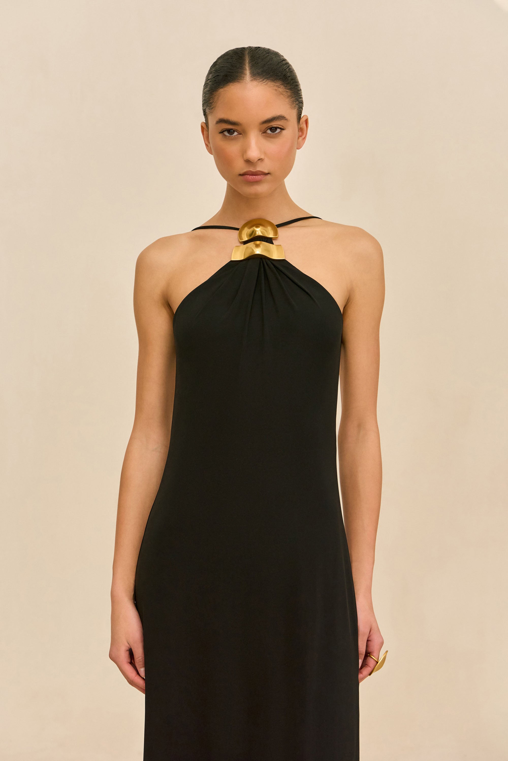 VAELA GOWN - BLACK – CULT GAIA