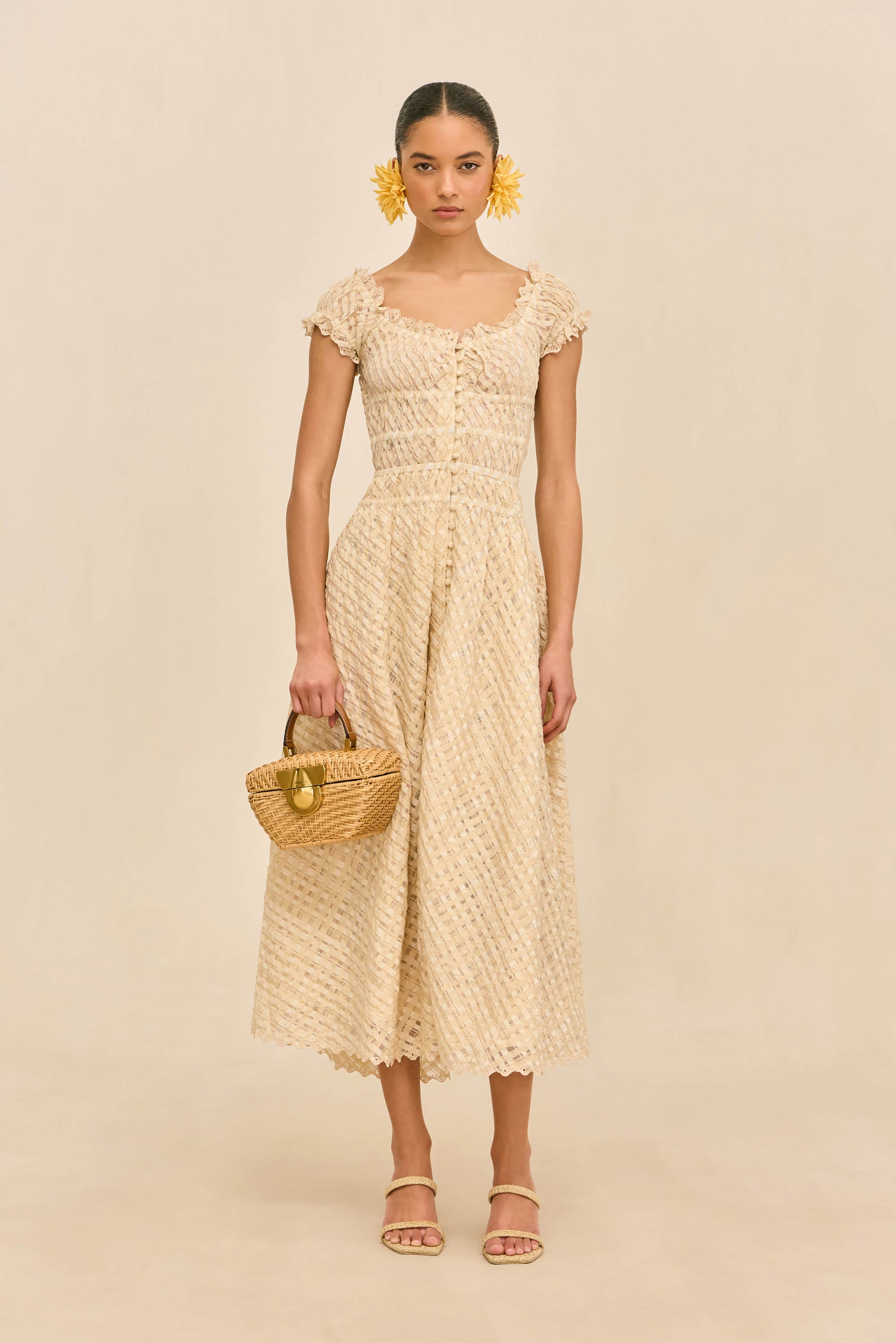 LEYO DRESS - SESAME MULTI