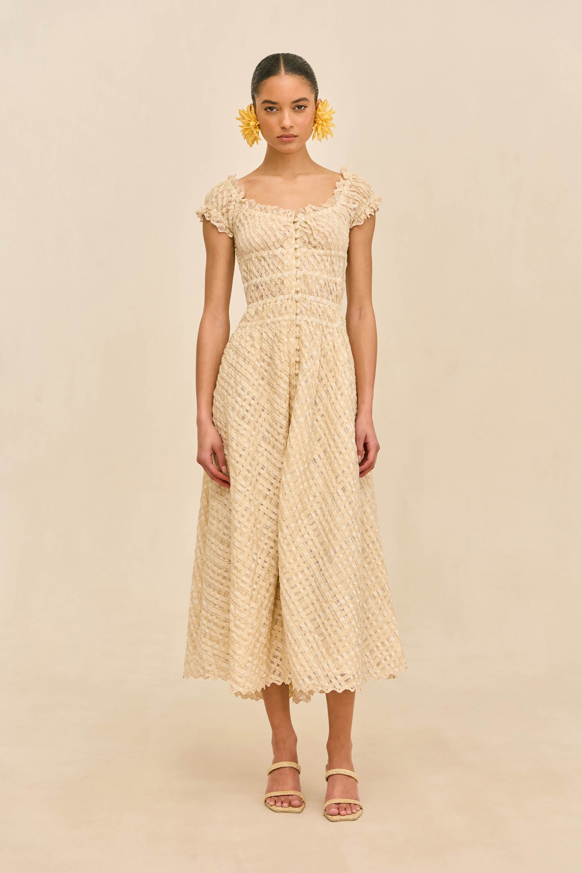 LEYO DRESS - SESAME MULTI