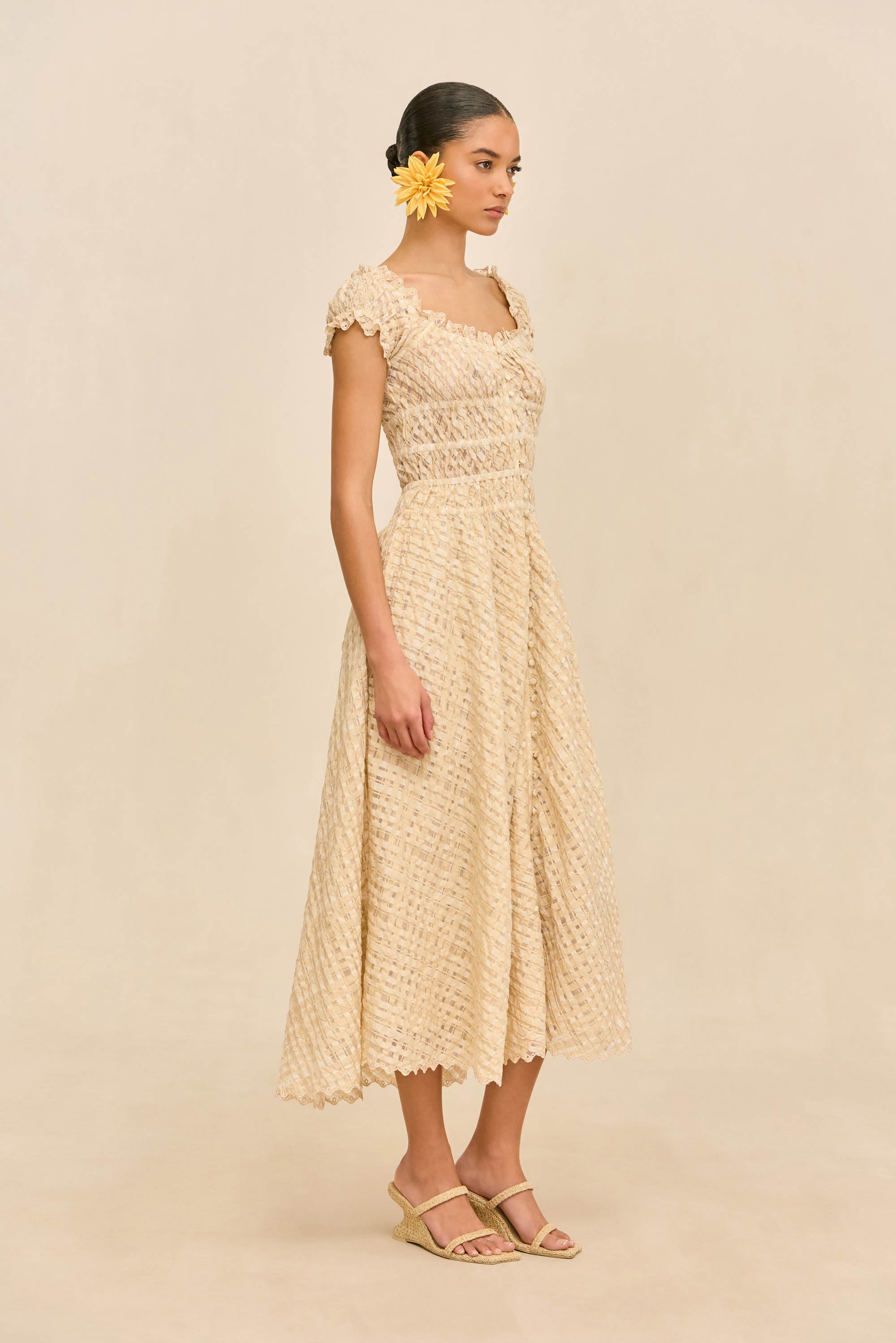 LEYO DRESS - SESAME MULTI