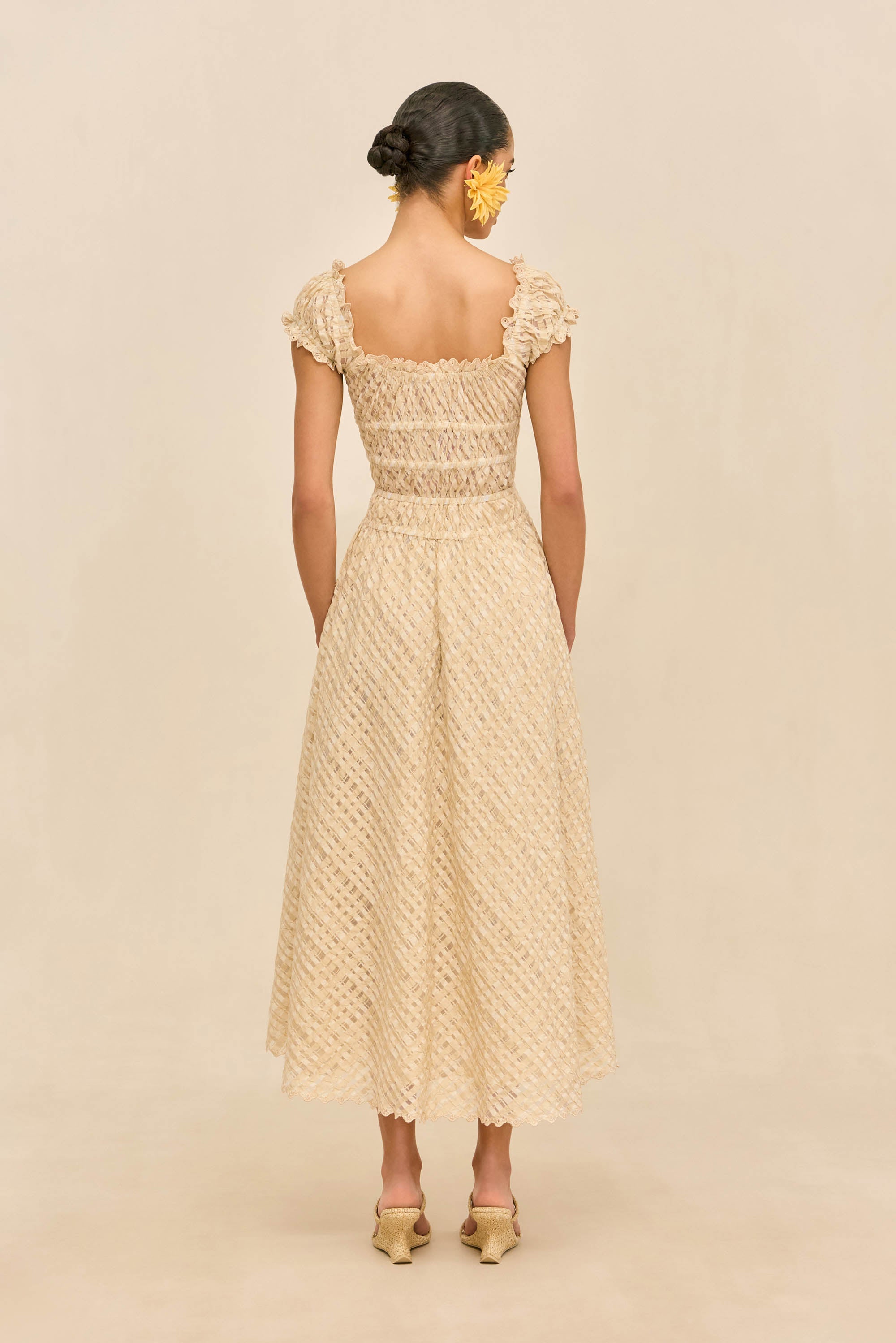 LEYO DRESS - SESAME MULTI