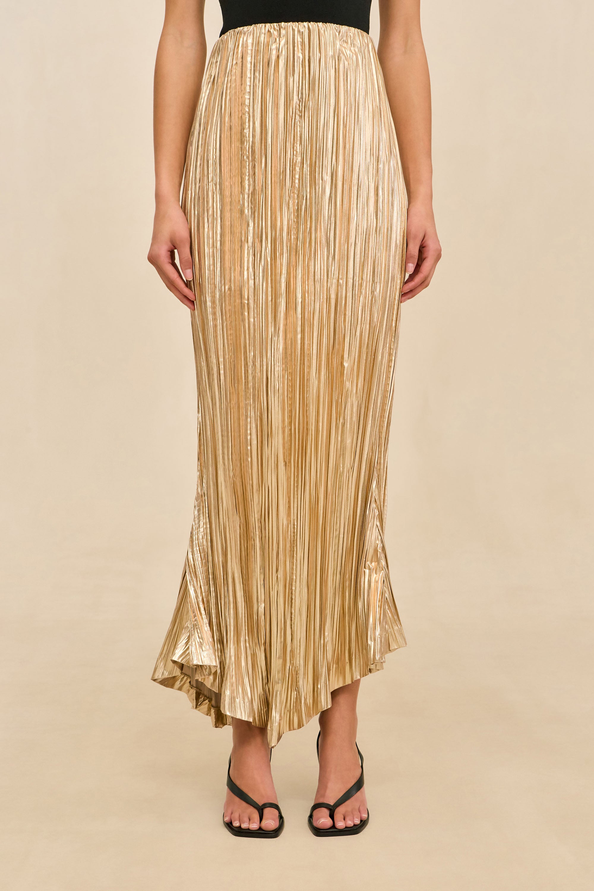 OMID SKIRT - GOLD