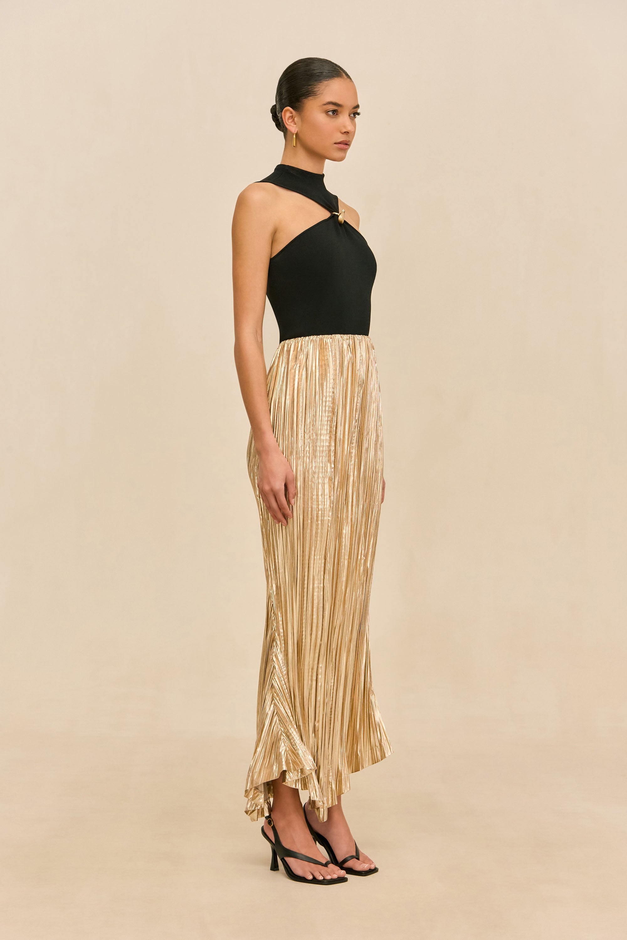 OMID SKIRT - GOLD