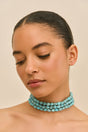 NORA CHOKER - IBIZA TURQUOISE