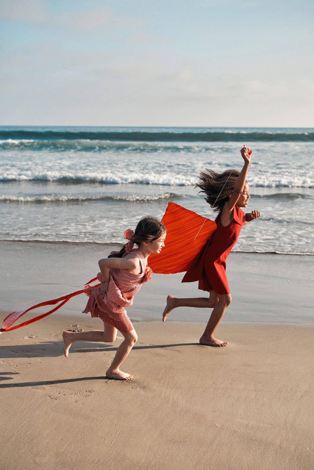 KIDS ROSALIE DRESS - PETAL PINK