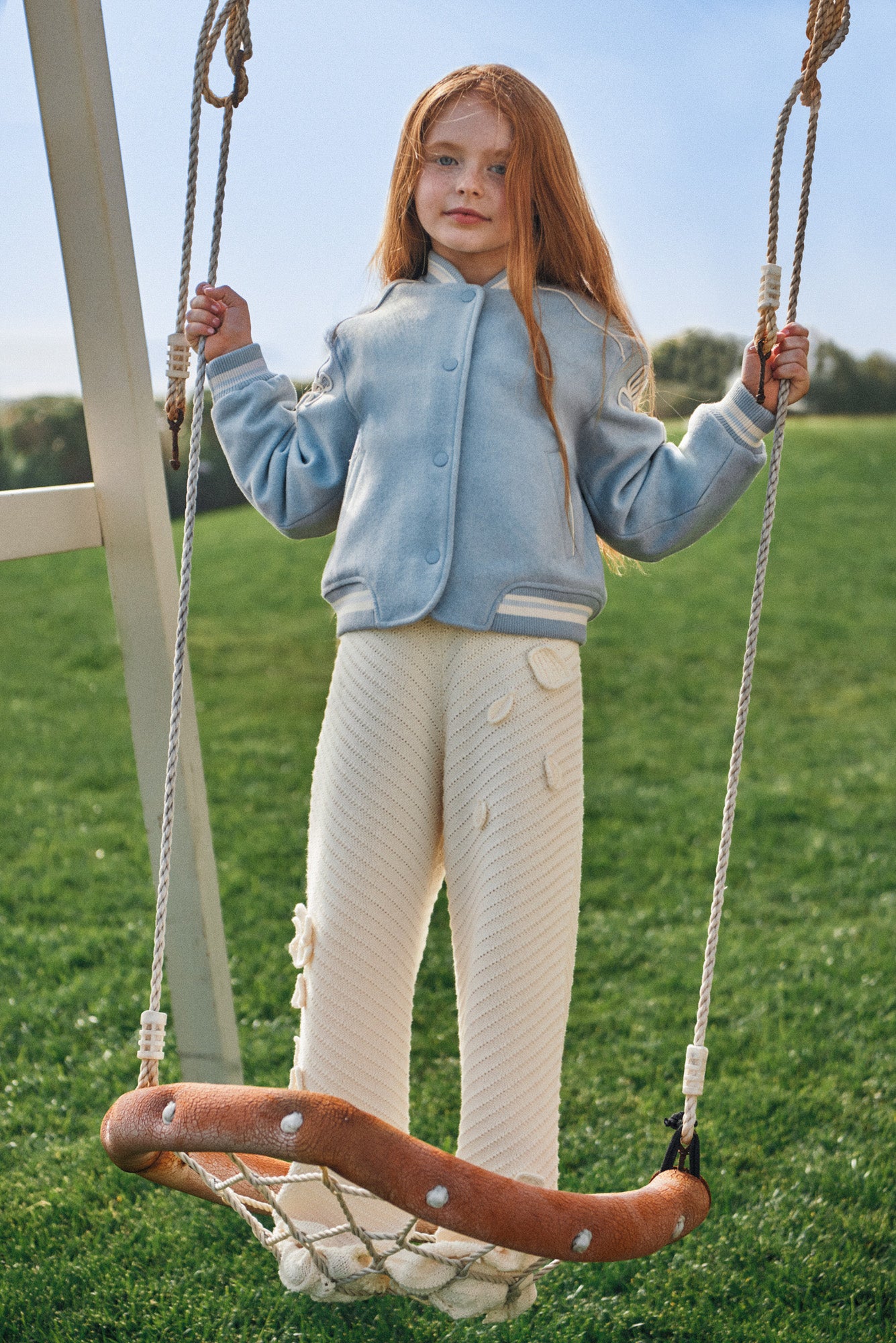 KIDS CALMA JACKET - DUSTY BREEZE – CULT GAIA