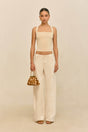 CRAWFORD KNIT TOP - BEACH