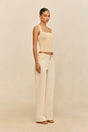 CRAWFORD KNIT TOP - BEACH