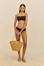 MAEVA BIKINI TOP - BLACK