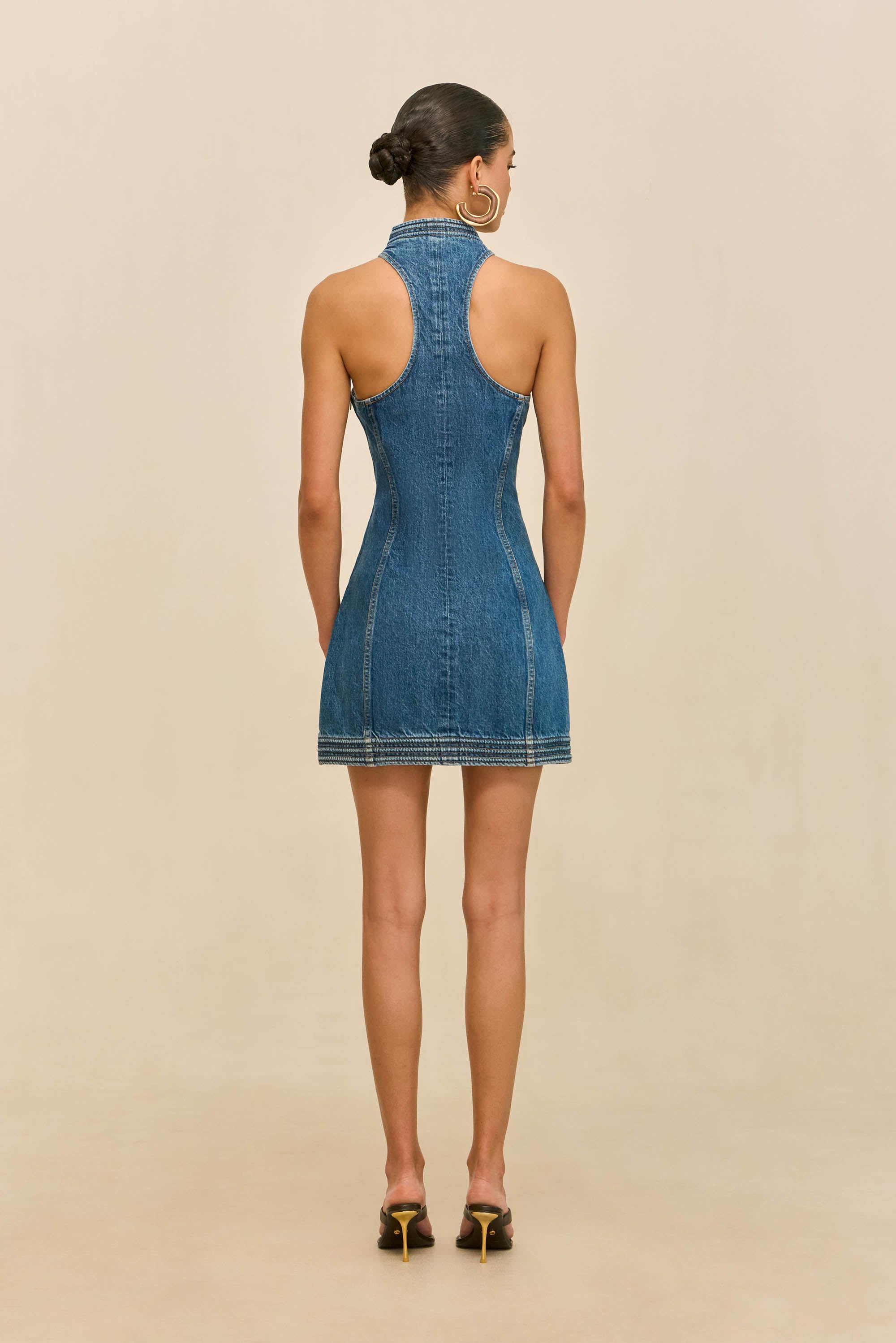 Cult Gaia - Azura Dress - 80s Blue Cult Gaia - Azura Dress - 80s Blue
