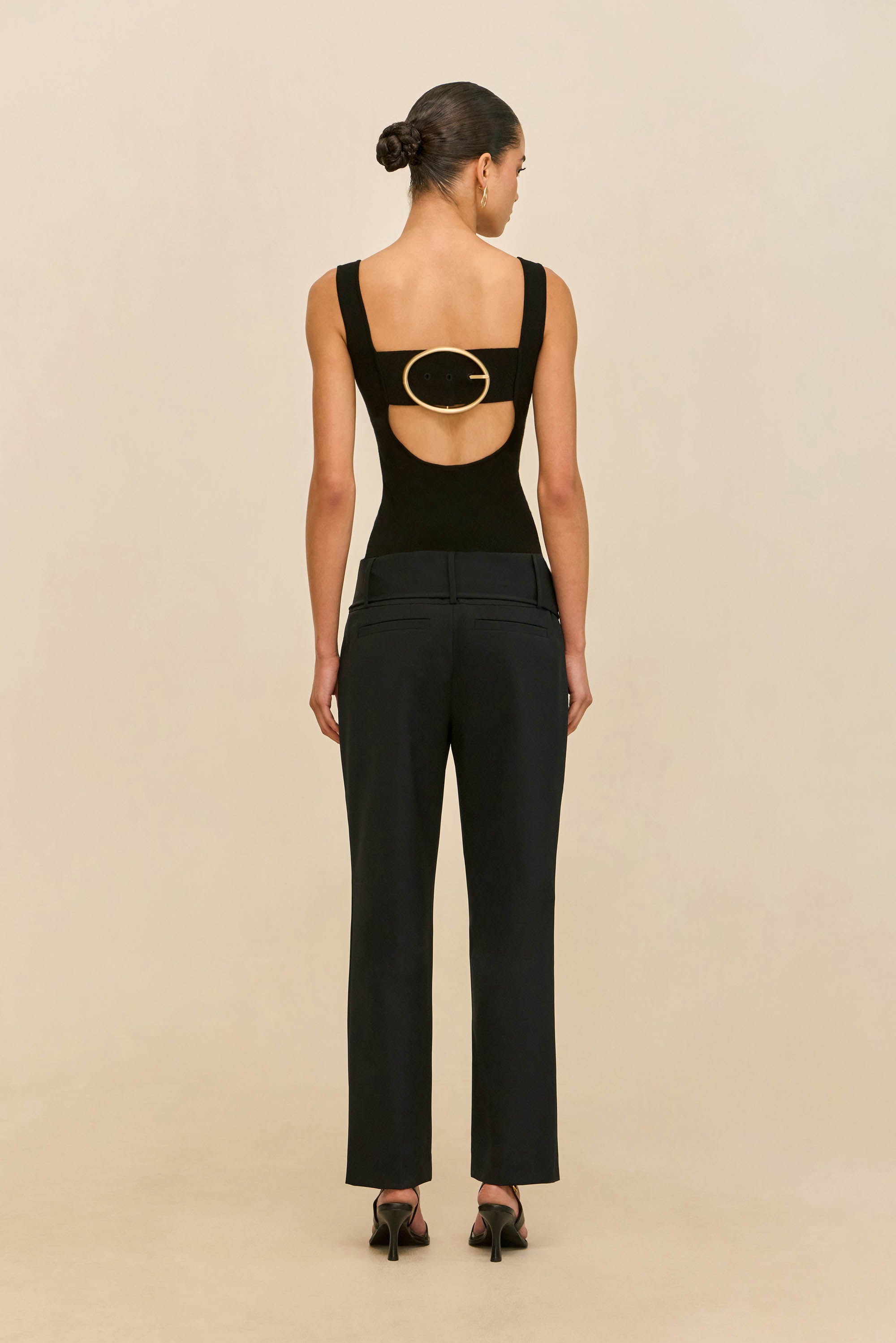 ZAKI PANT - BLACK