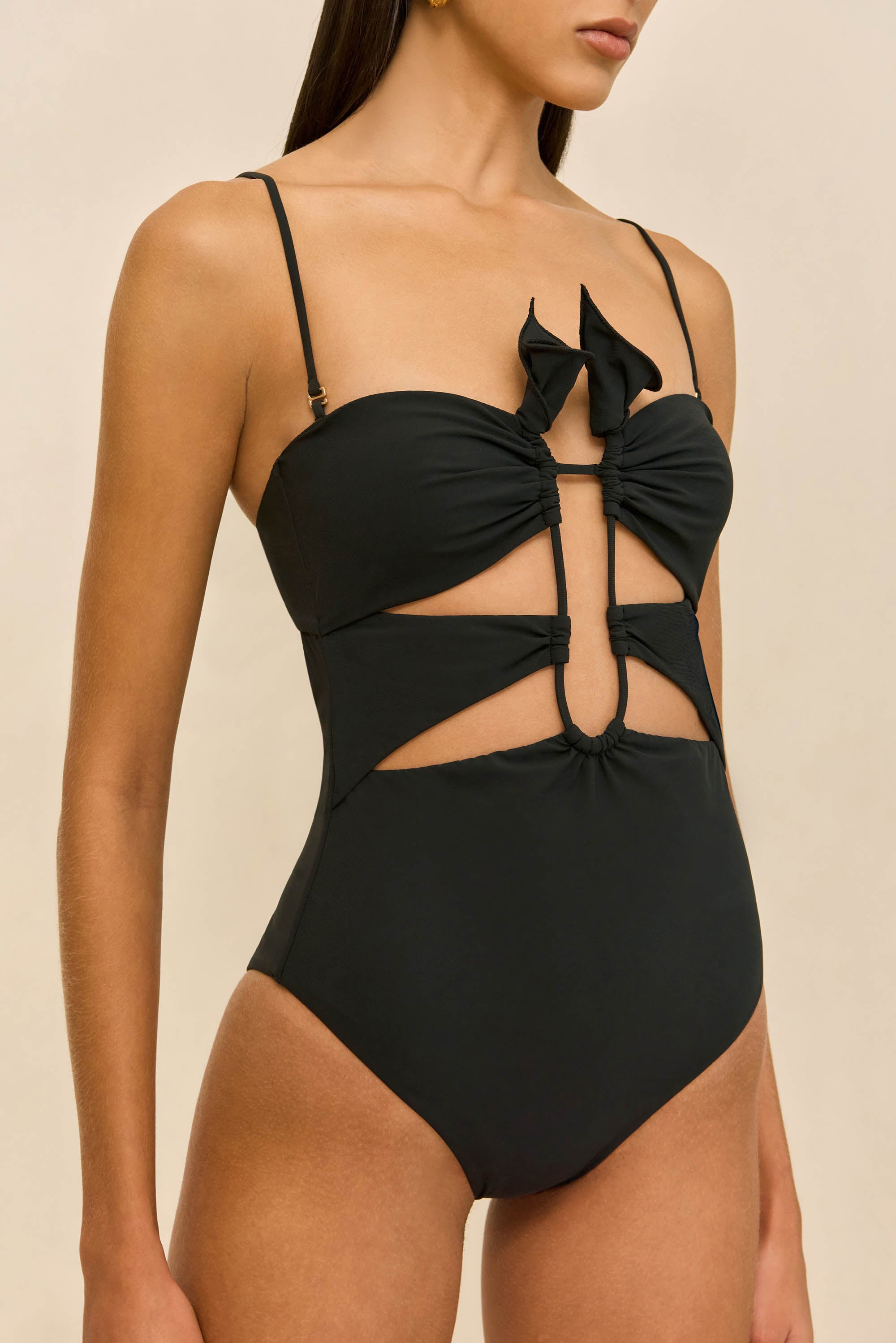 CELESTINE ONE PIECE - BLACK