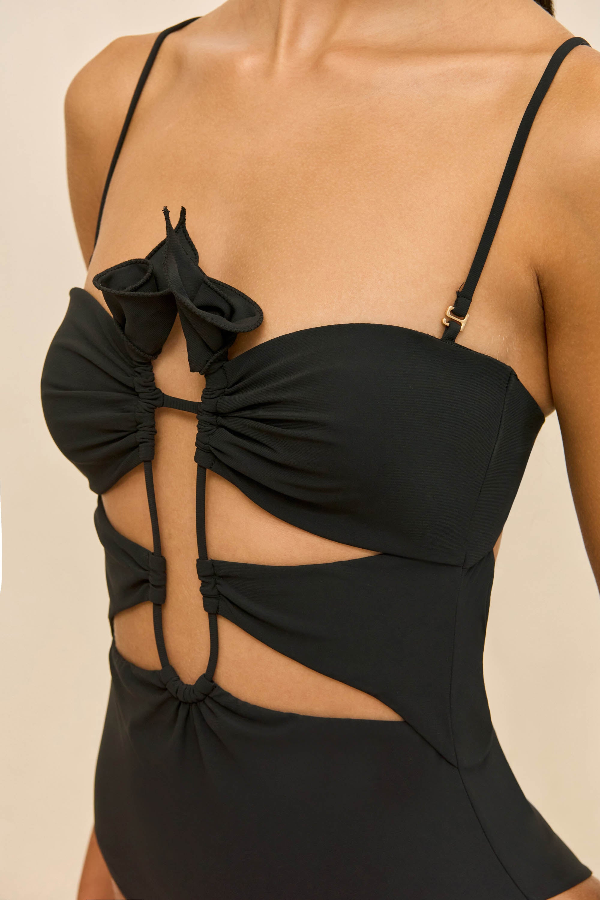 CELESTINE ONE PIECE - BLACK