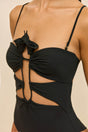CELESTINE ONE PIECE - BLACK