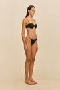 GRETA BIKINI BOTTOM - BLACK