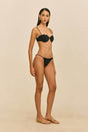 GRETA BIKINI BOTTOM - BLACK