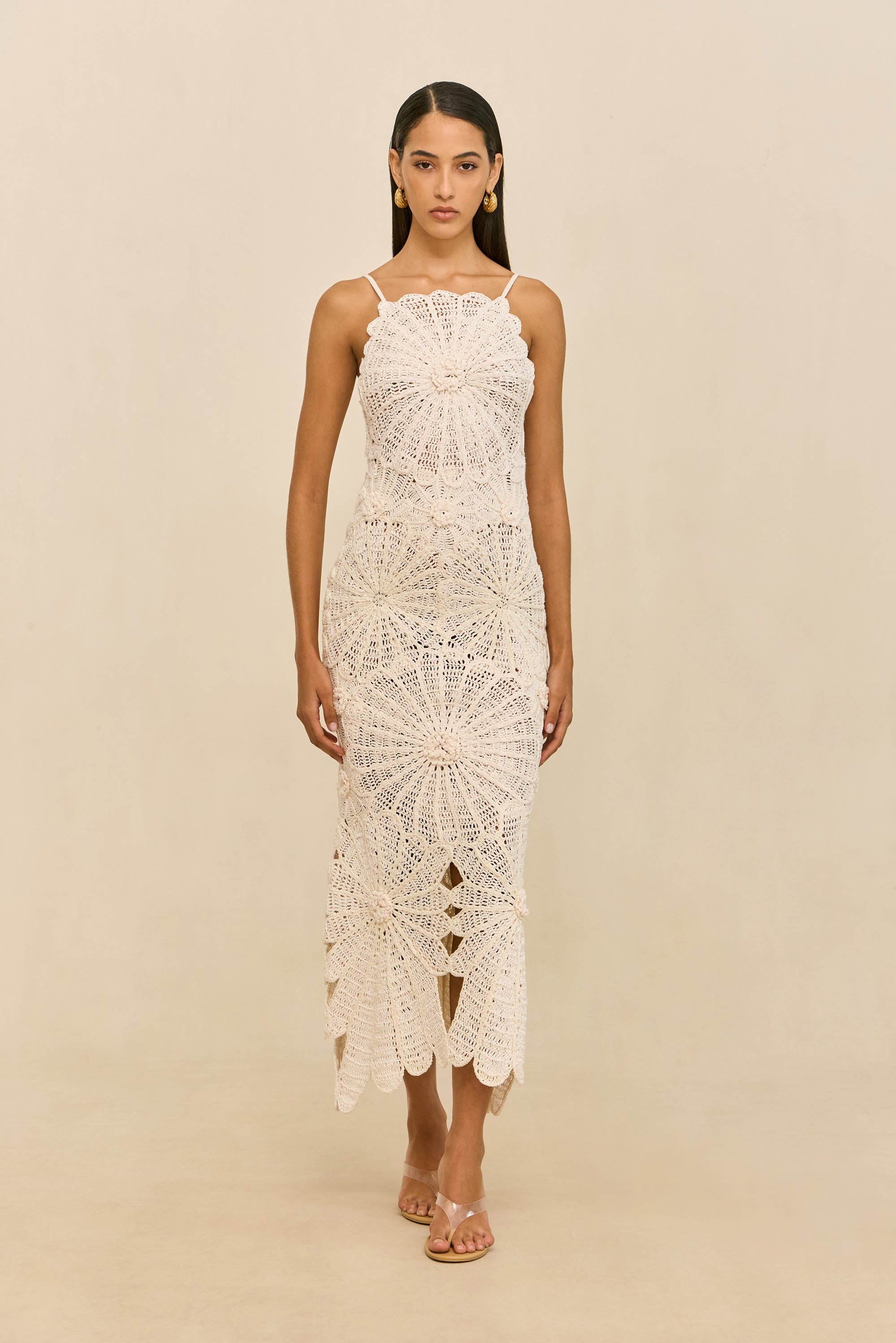 ELIF DRESS - OFF WHITE