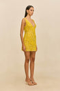 SAPPHIRA DRESS - CANARY