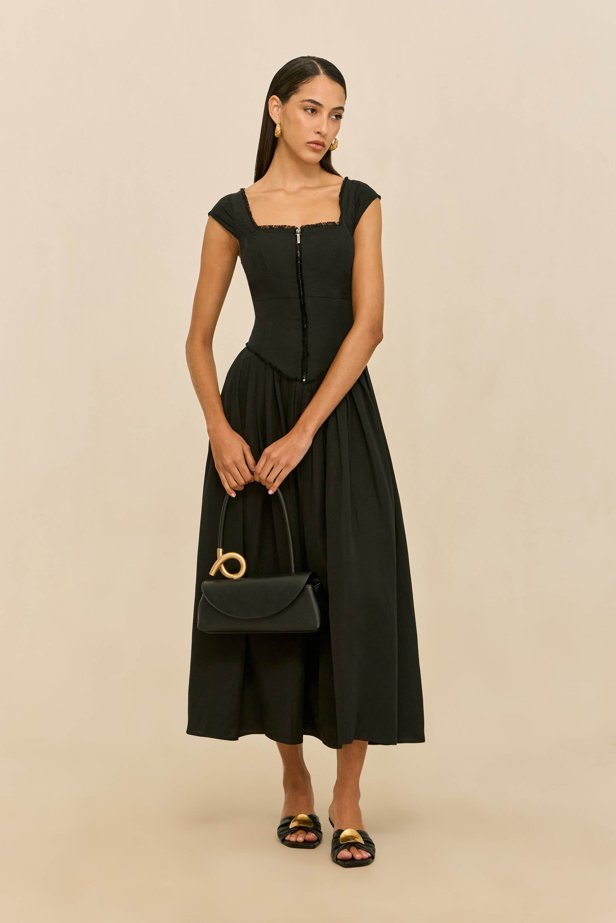 SOLSTICE DRESS - BLACK