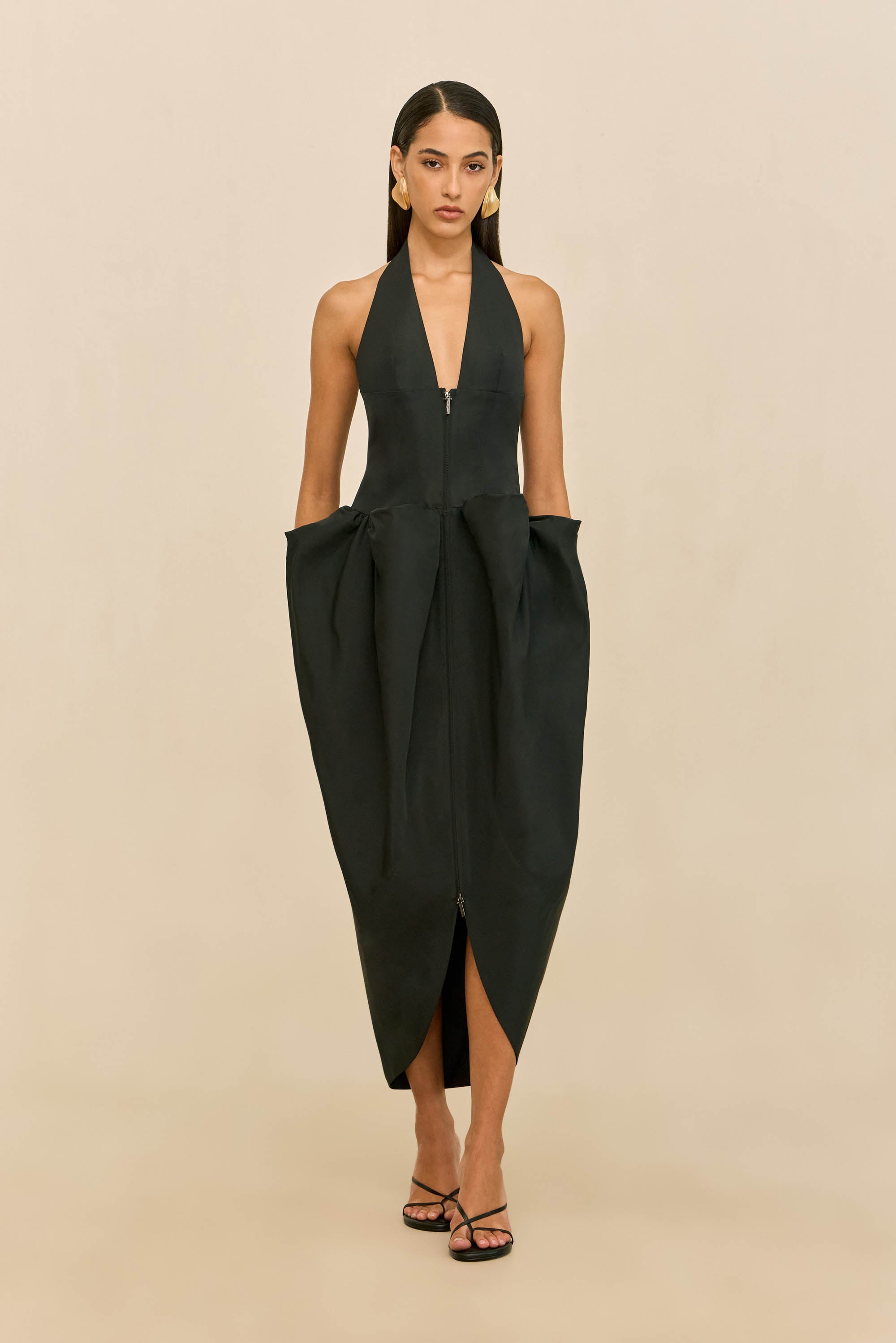 SAMYA DRESS - BLACK – CULT GAIA
