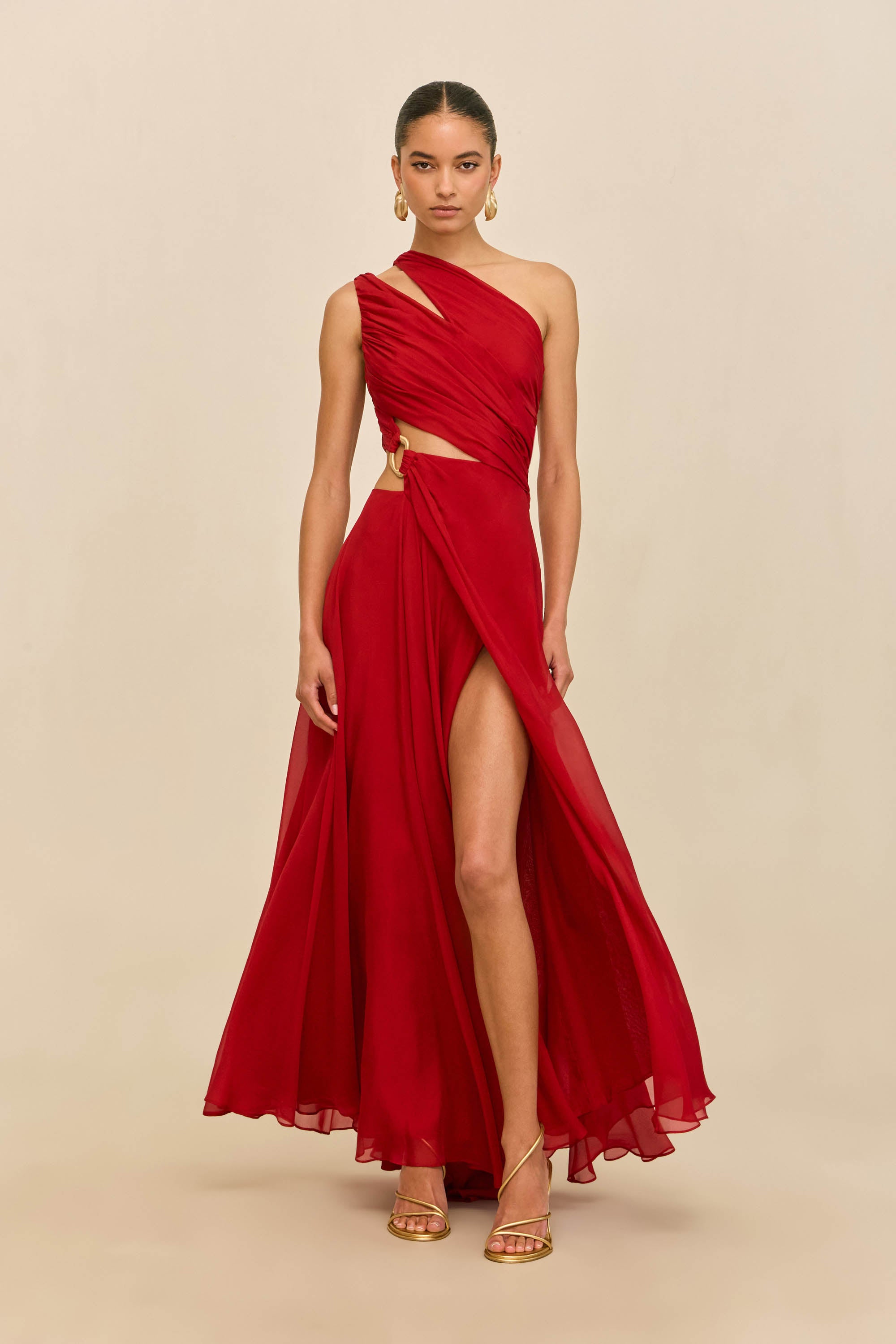 Cult Gaia - Zan Gown - Merlot Cult Gaia - Zan Gown - Merlot