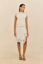 SHAYA SKIRT - OFF WHITE