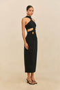 BAYLEE KNIT DRESS - BLACK