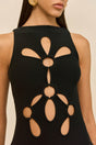 FRANCO KNIT DRESS - BLACK