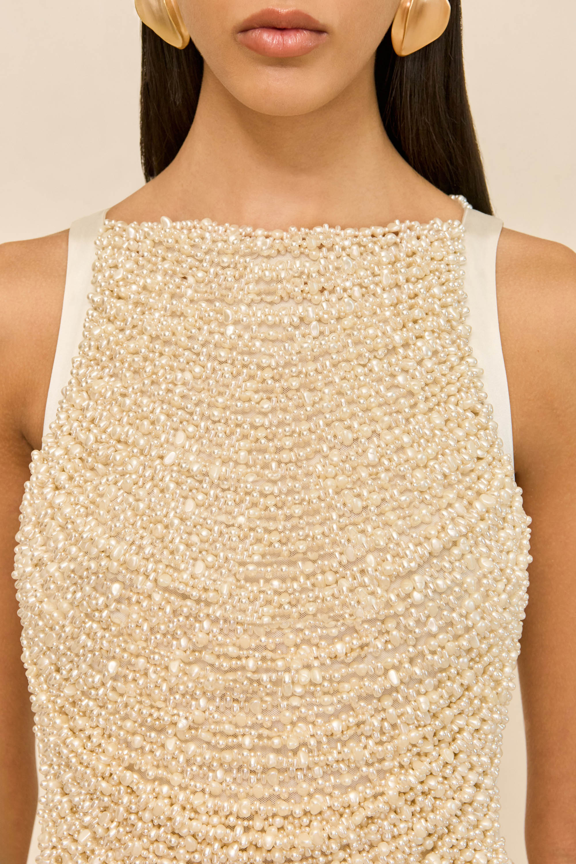 MADISON DRESS - OFF WHITE