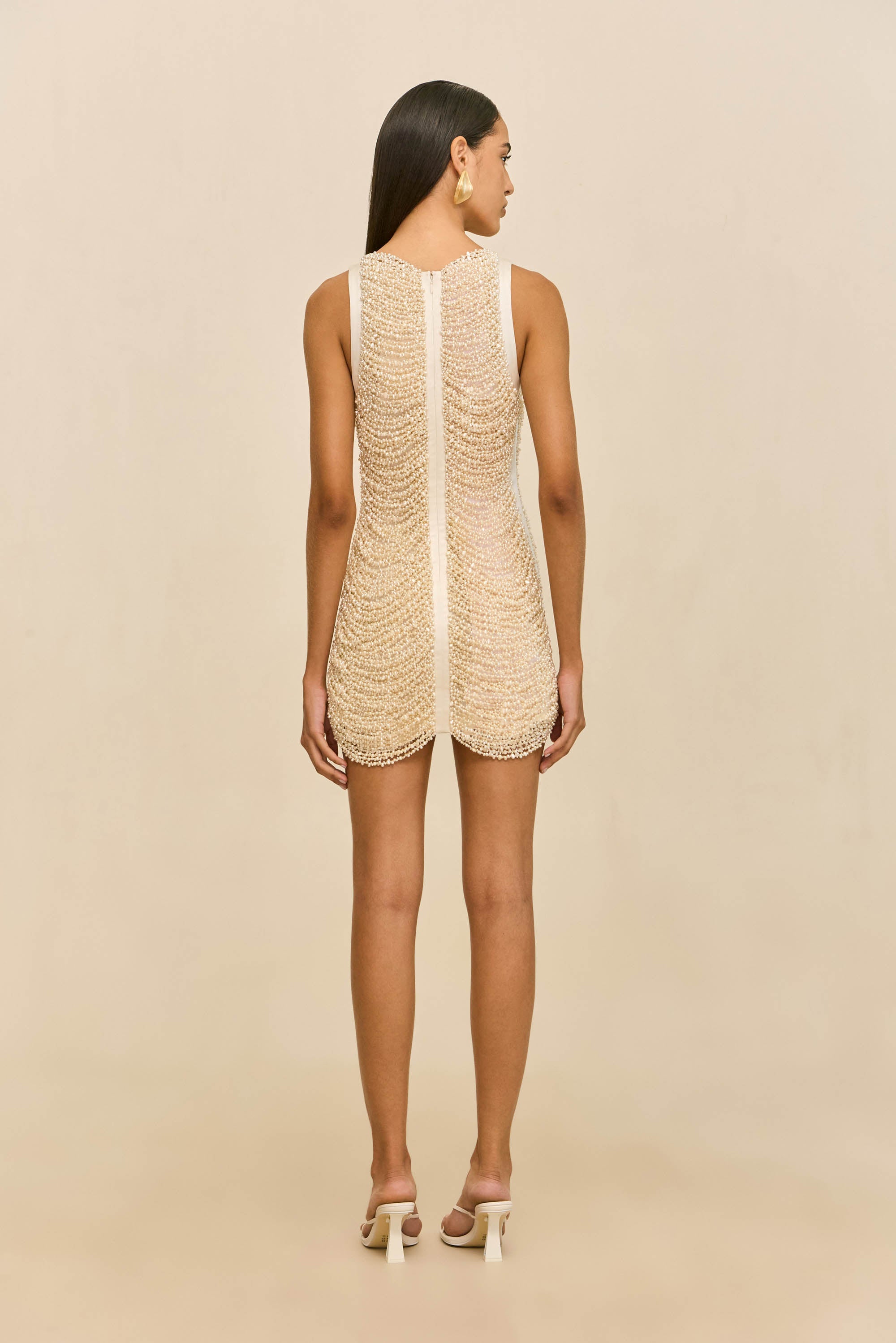 MADISON DRESS - OFF WHITE