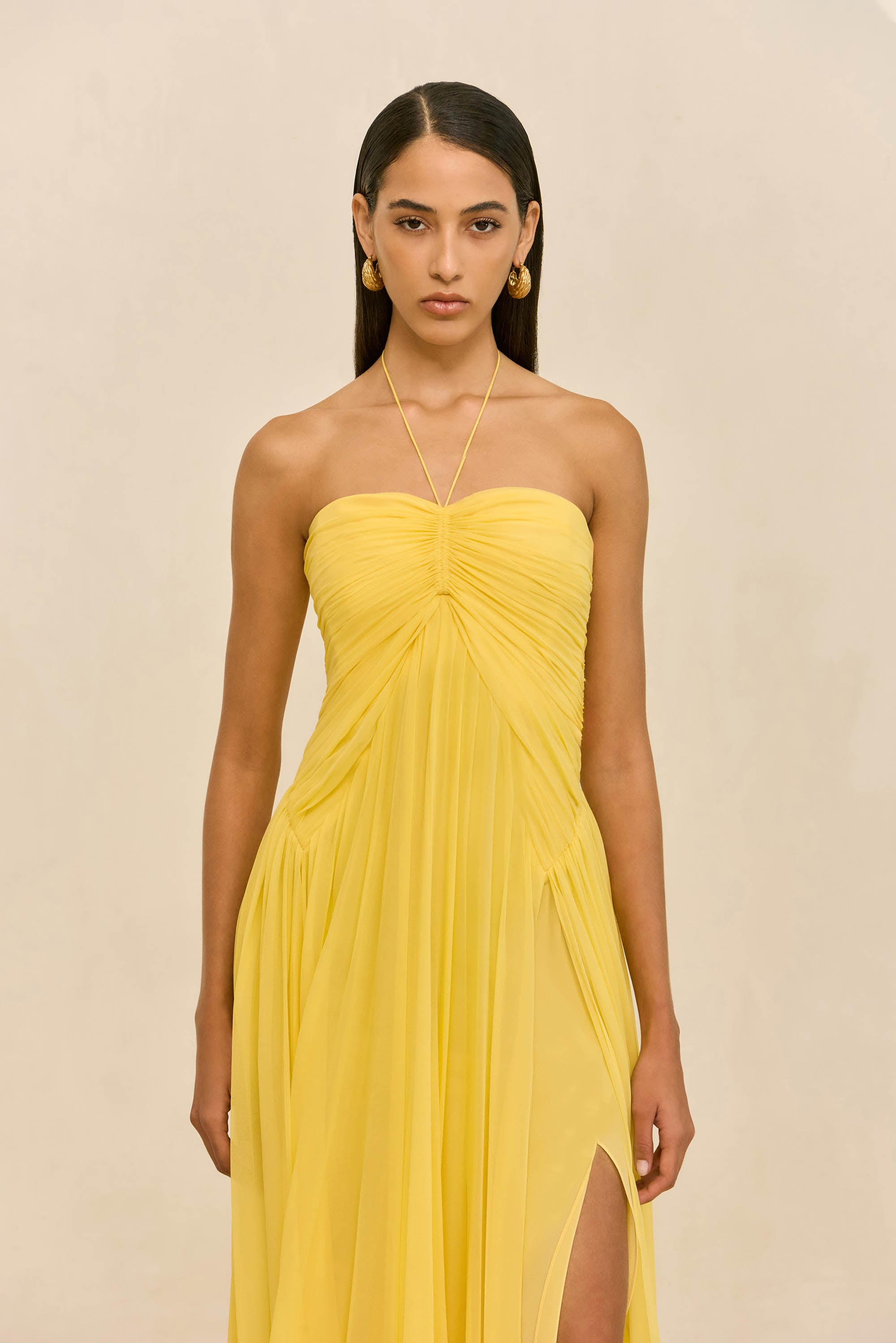 RITZ GOWN - CANARY