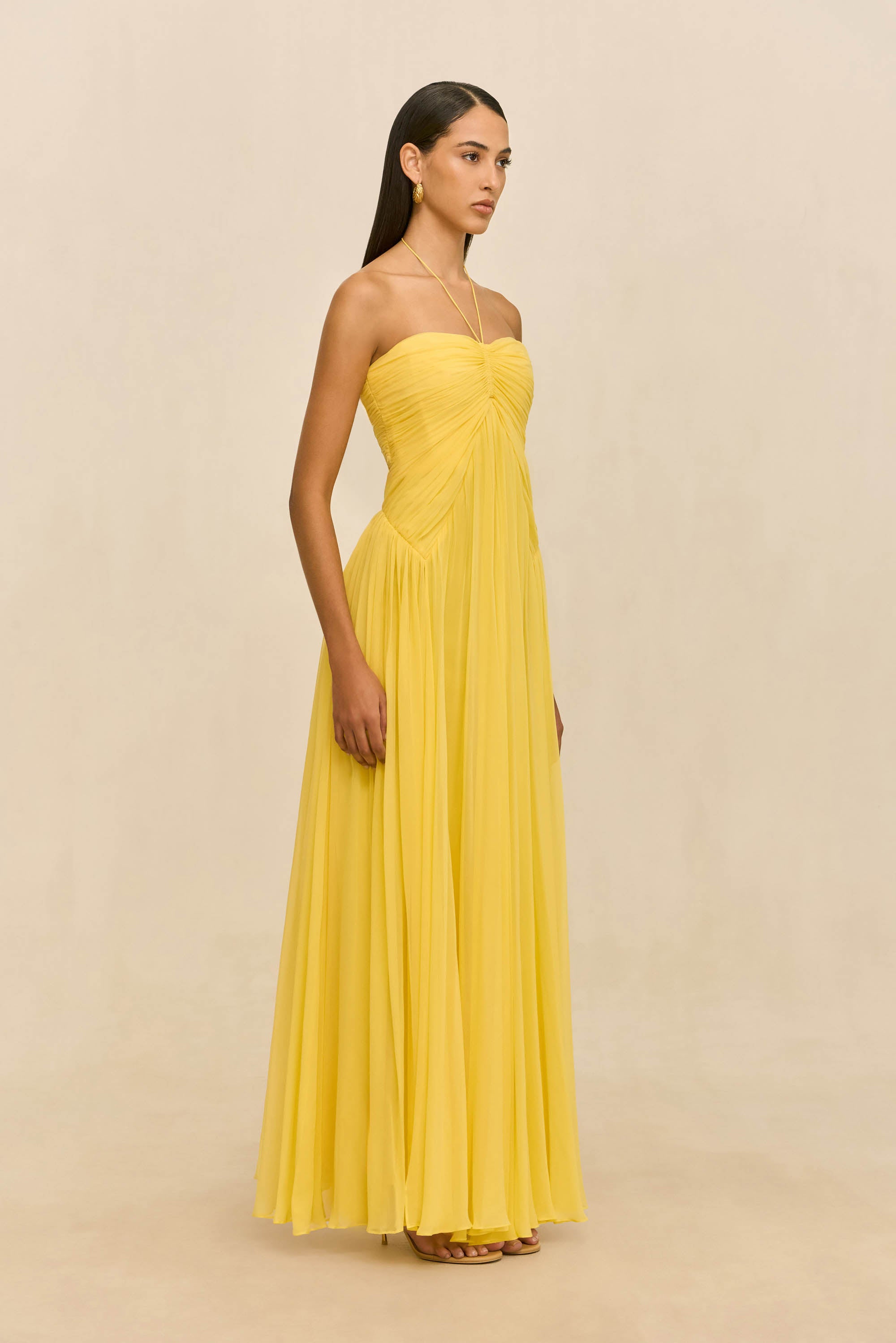 RITZ GOWN - CANARY