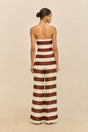 RHETT TOP - LARGE SADDLE STRIPE
