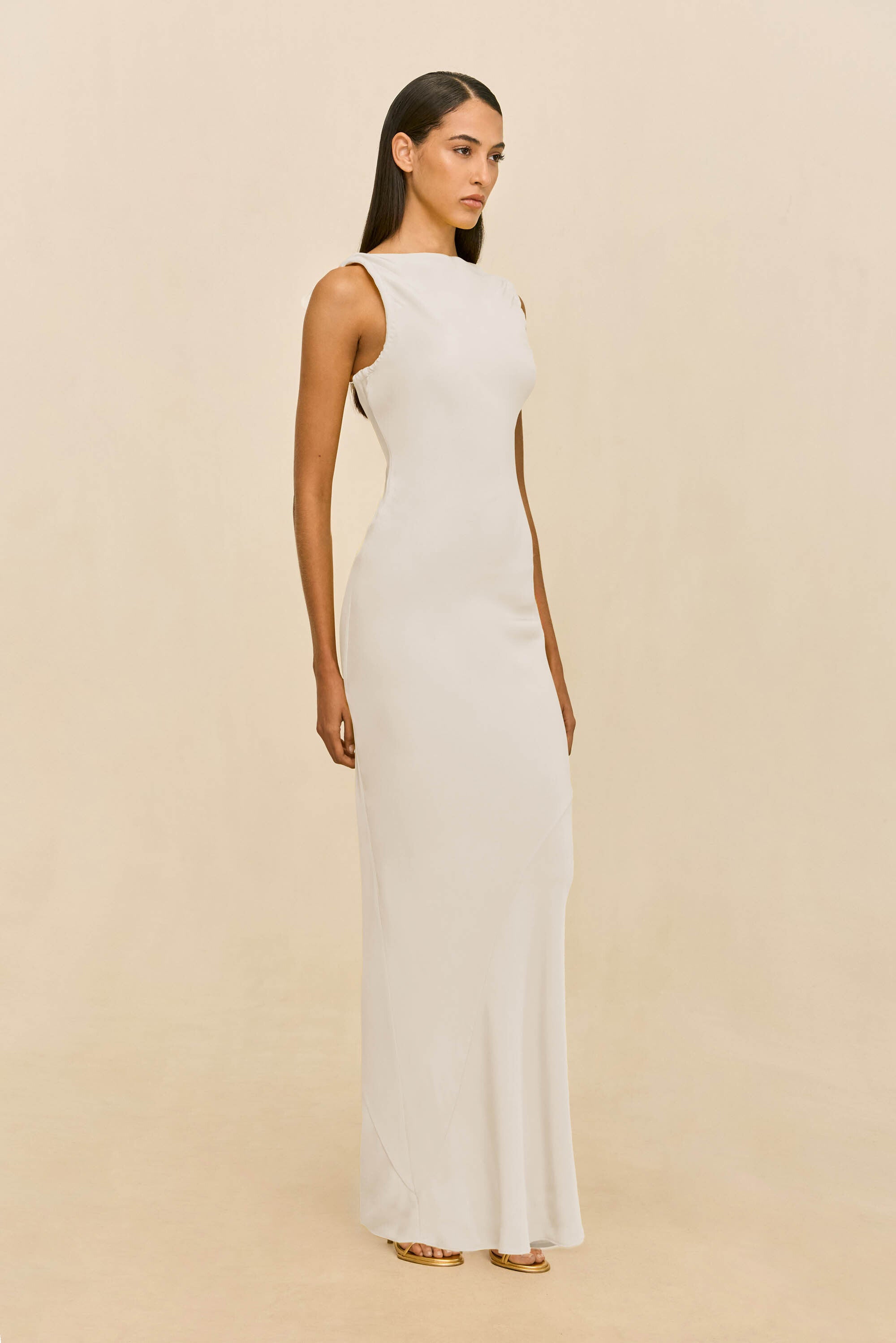 Cult Gaia - Celestina Gown - Off White Cult Gaia - Celestina Gown - Off White