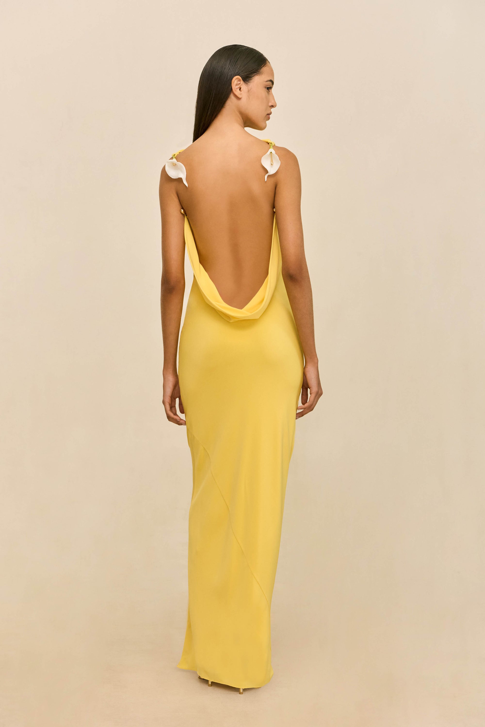 gold celestina draped maxi dress Jluxlabel Celestina Draped Maxi Dress