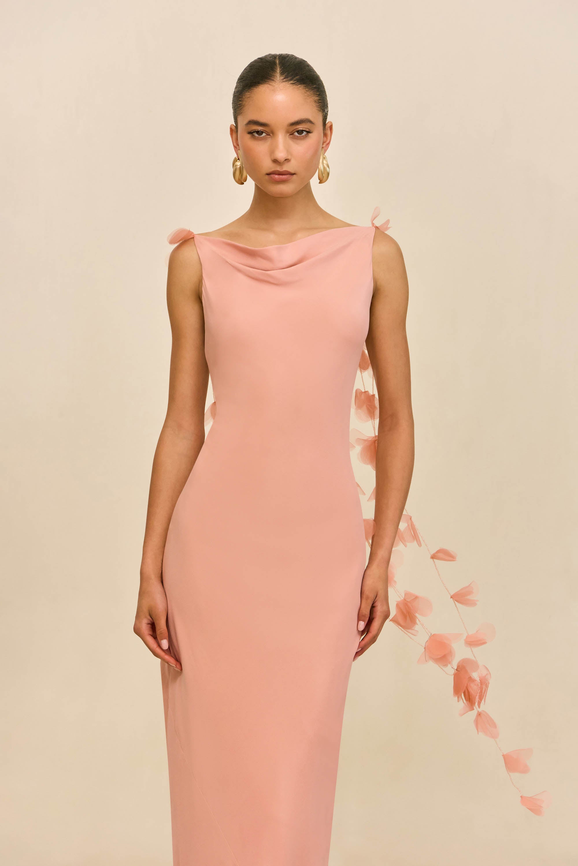 pink cult gaia dress RENATA GOWN