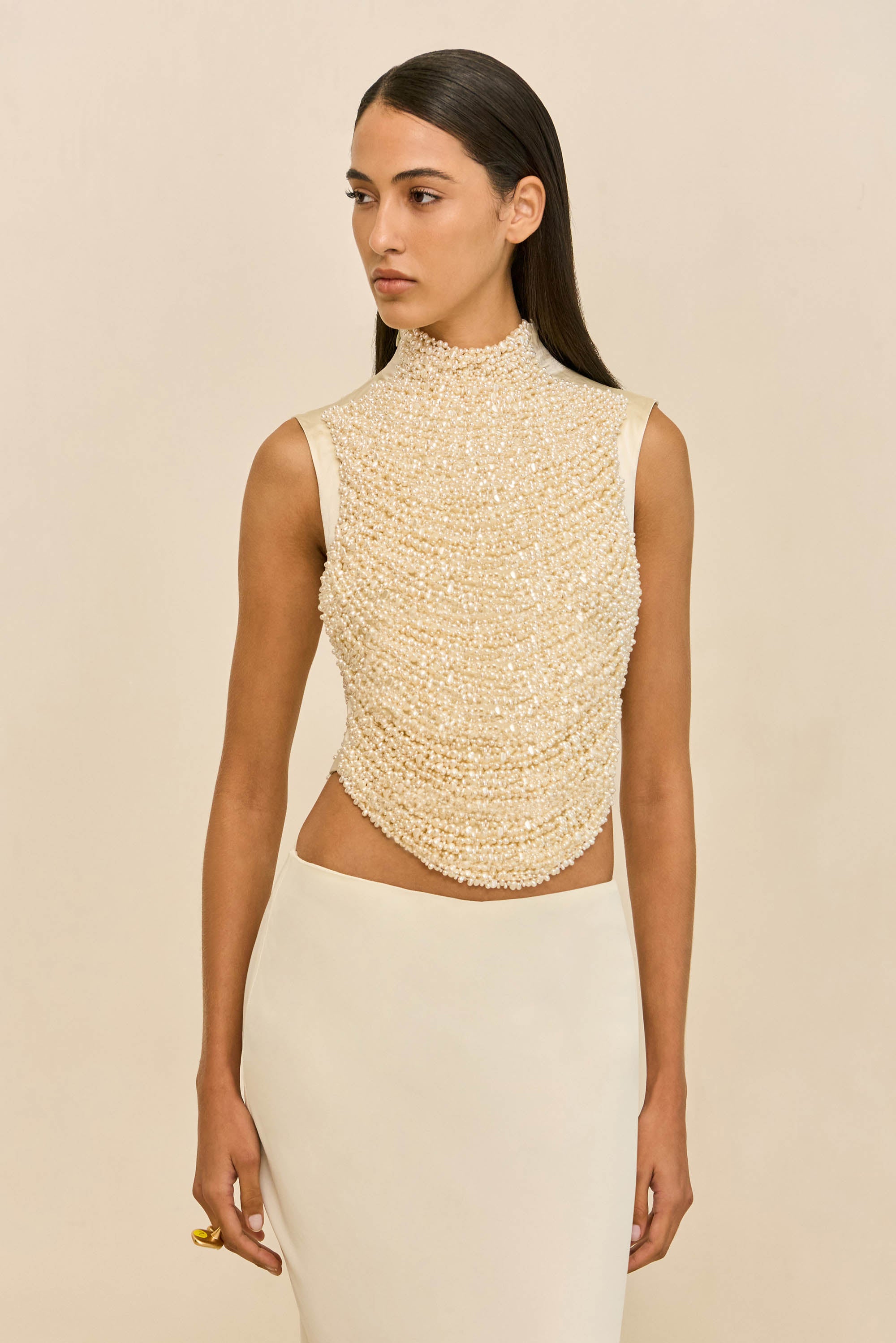 シアーフリルTOP Marish Top - Sable Gauze – Heidi Merrick