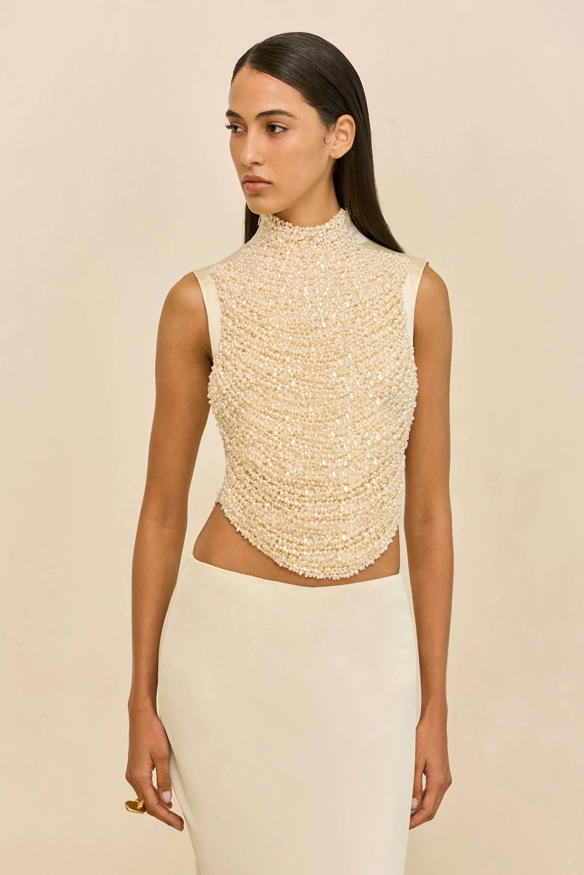 TARAJI TOP - PEARL